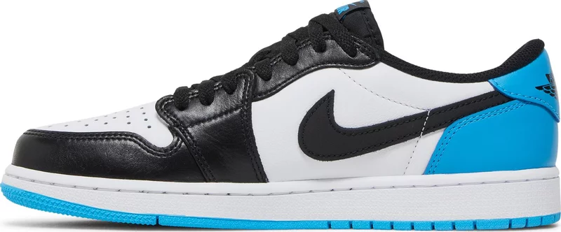 Nike Air Jordan 1 Retro Low OG 'Black Dark Powder Blue' 