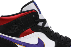 Nike Air Jordan 1 Mid Rivals Lakers 'Top 3' 