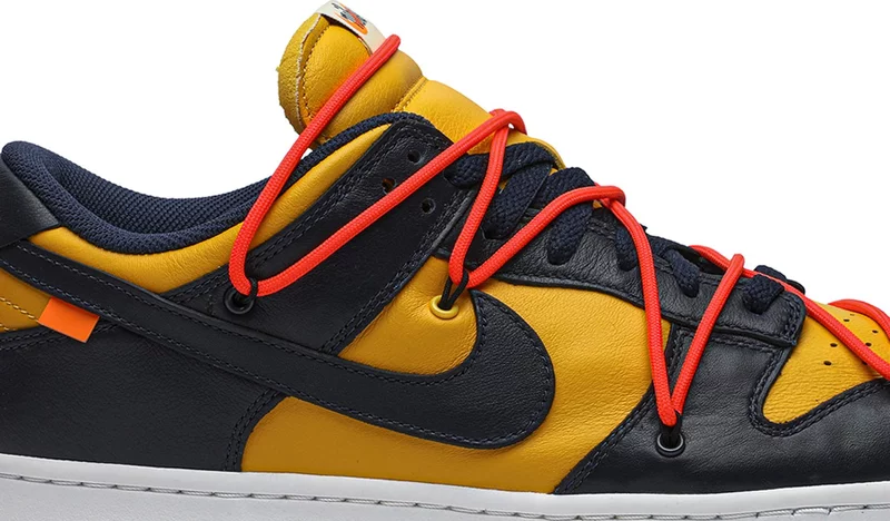 Off-White x Dunk Low 'University Gold'