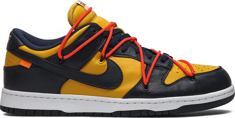 Off-White x Dunk Low 'University Gold'