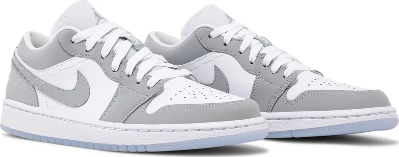 (WMNS) Air Jordan 1 Low 'White Wolf Grey'