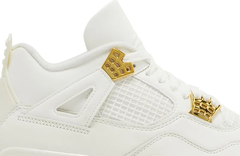 Wmns Air Jordan 4 Retro 'Metallic Gold'