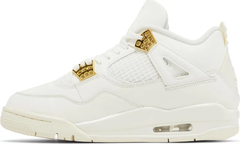 Wmns Air Jordan 4 Retro 'Metallic Gold'