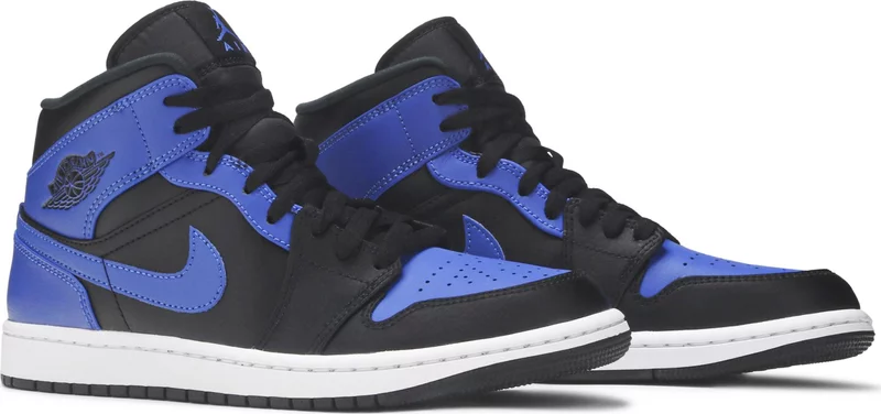 Nike Air Jordan 1 Mid 'Hyper Royal Blue' 