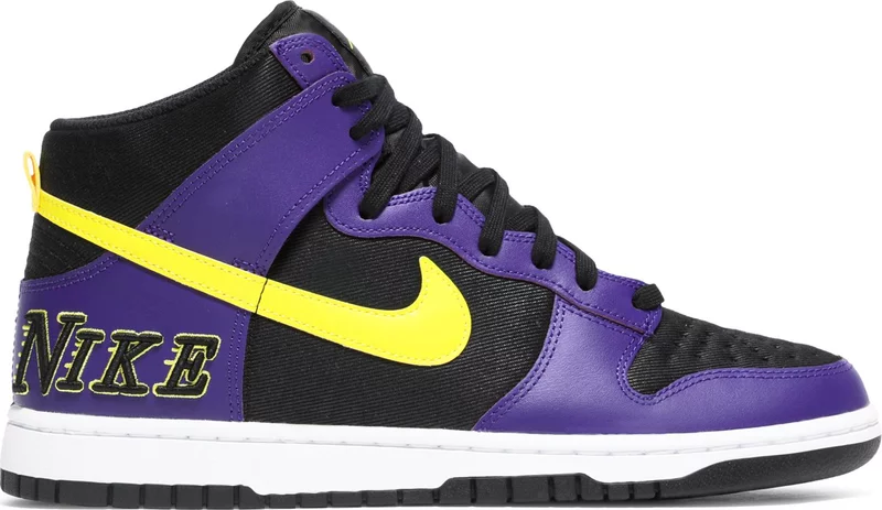 Dunk High Premium EMB 'Lakers'