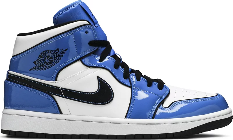 Nike Air Jordan 1 Mid 'Signal Blue' 