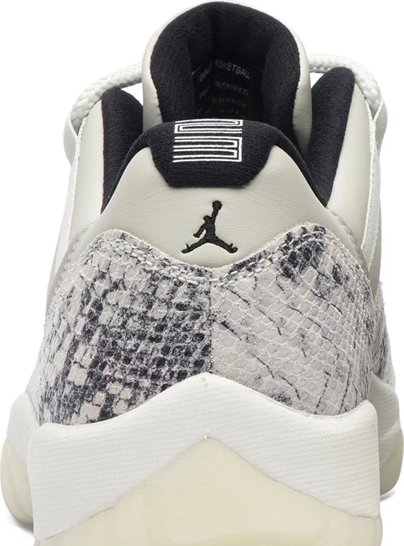 Air Jordan 11 Retro Low 'Light Bone Snakeskin'