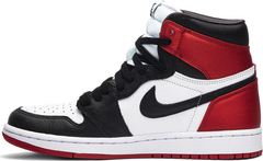 Wmns Air Jordan 1 Retro High 'Satin Black Toe'