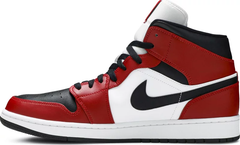 Air Jordan 1 Mid 'Chicago Black Toe'