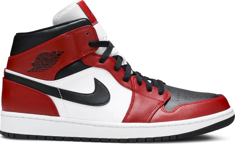 Air Jordan 1 Mid 'Chicago Black Toe'