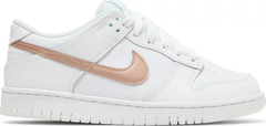 Dunk Low GS 'White Metallic Red Bronze'