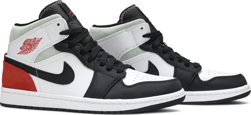 Air Jordan 1 Mid SE 'Red Black Toe'