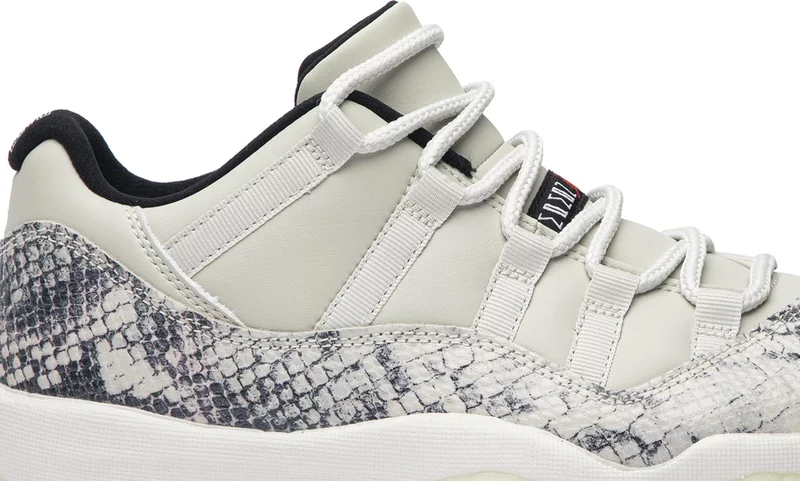 Air Jordan 11 Retro Low 'Light Bone Snakeskin'